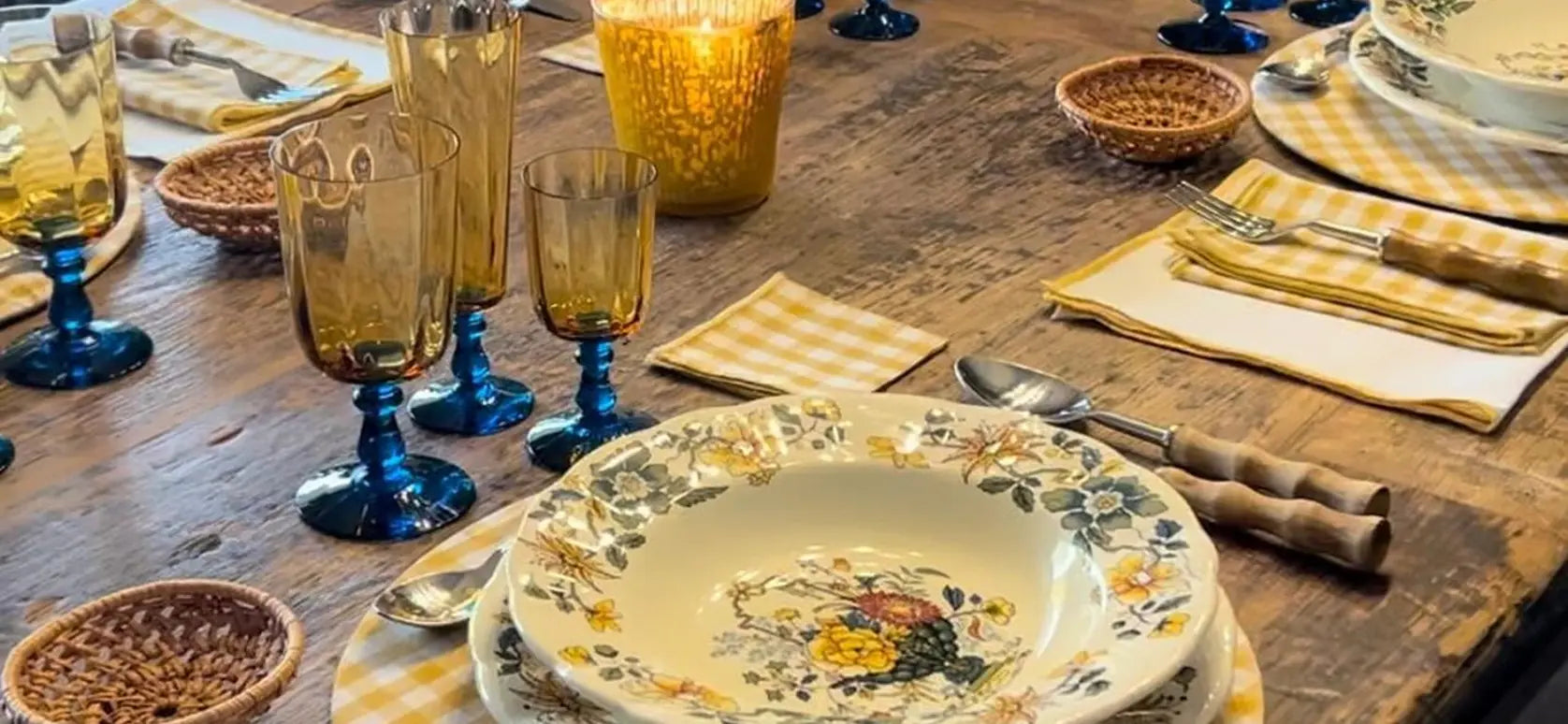 El bajo plato y 4 formas de decorar tu mesa