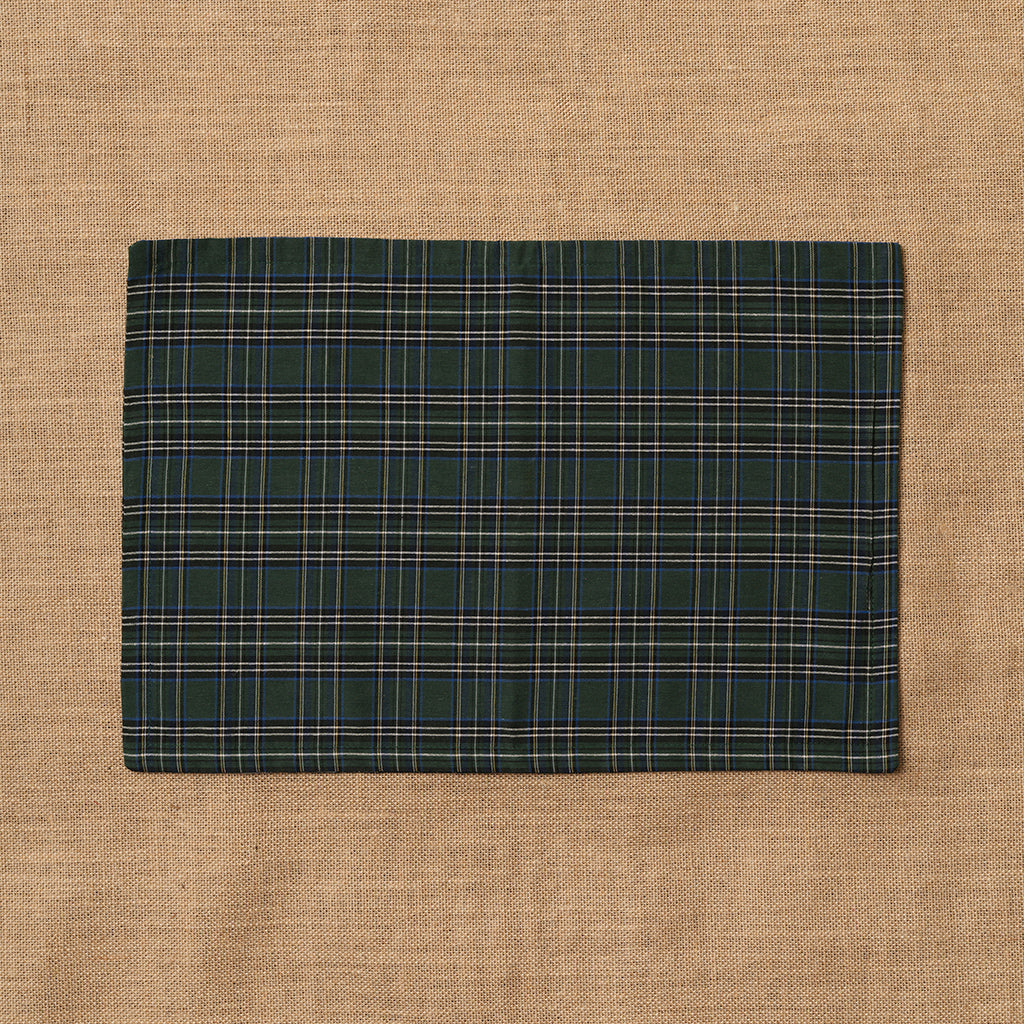 Individual Tela Escocesa Verde