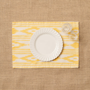 Individual Tela Mallorquina Amarilla