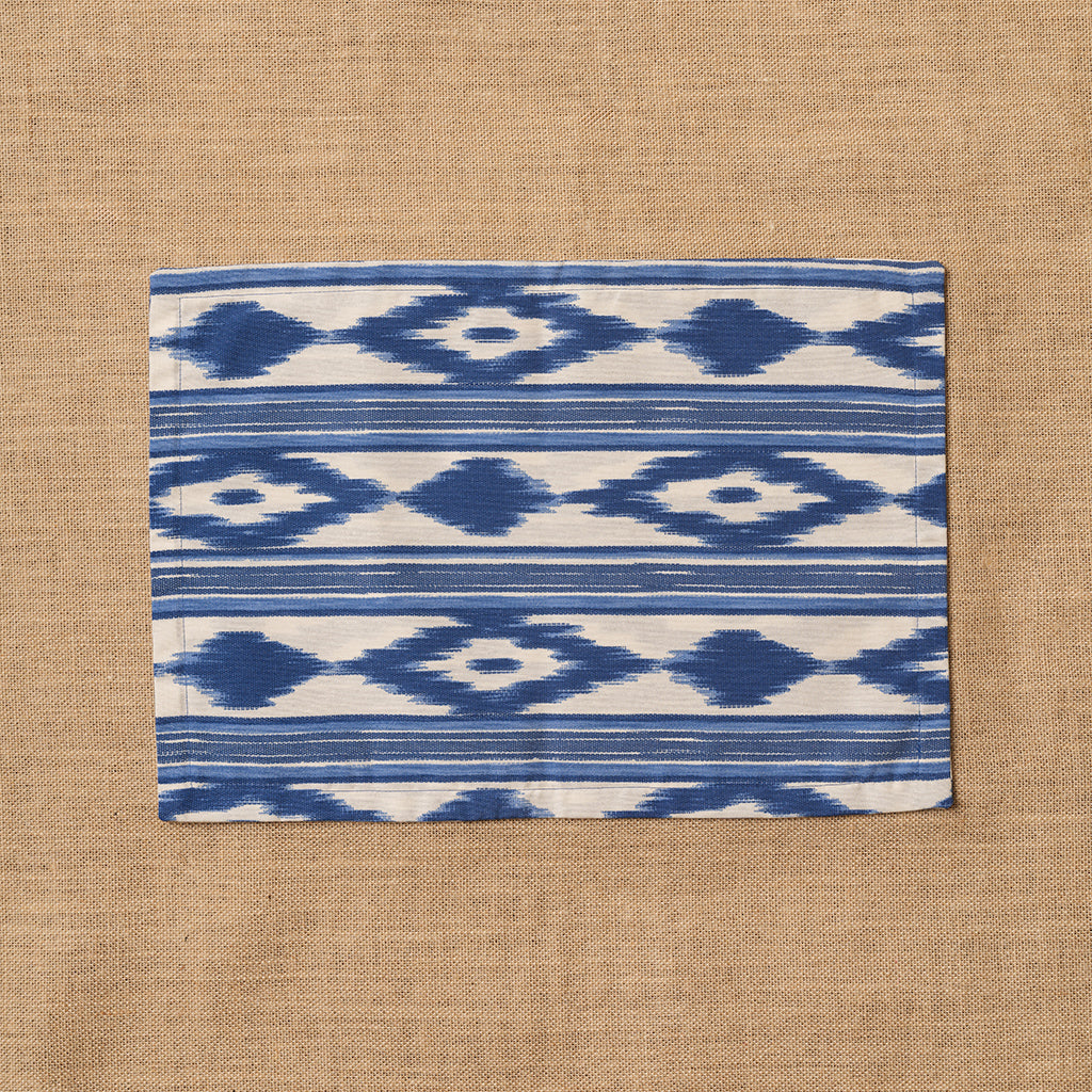 Individual Tela Mallorquina Azul