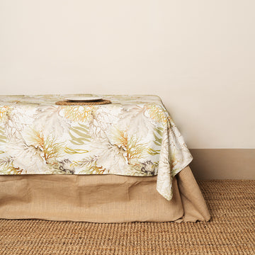 Mantel de Corales verde