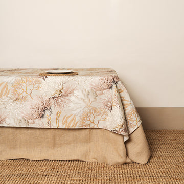 Mantel de Corales beige-moca