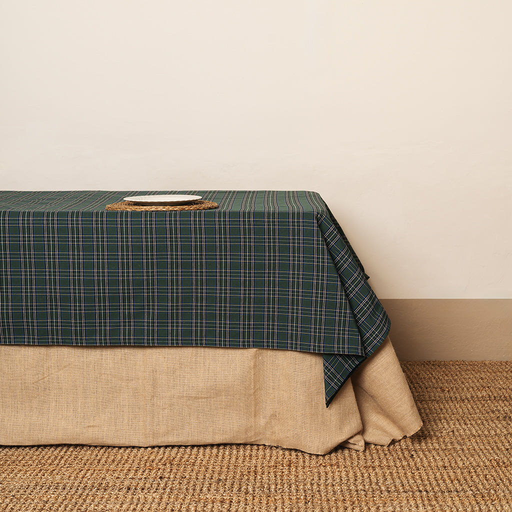 Mantel Tela Escocesa Tartán Verde