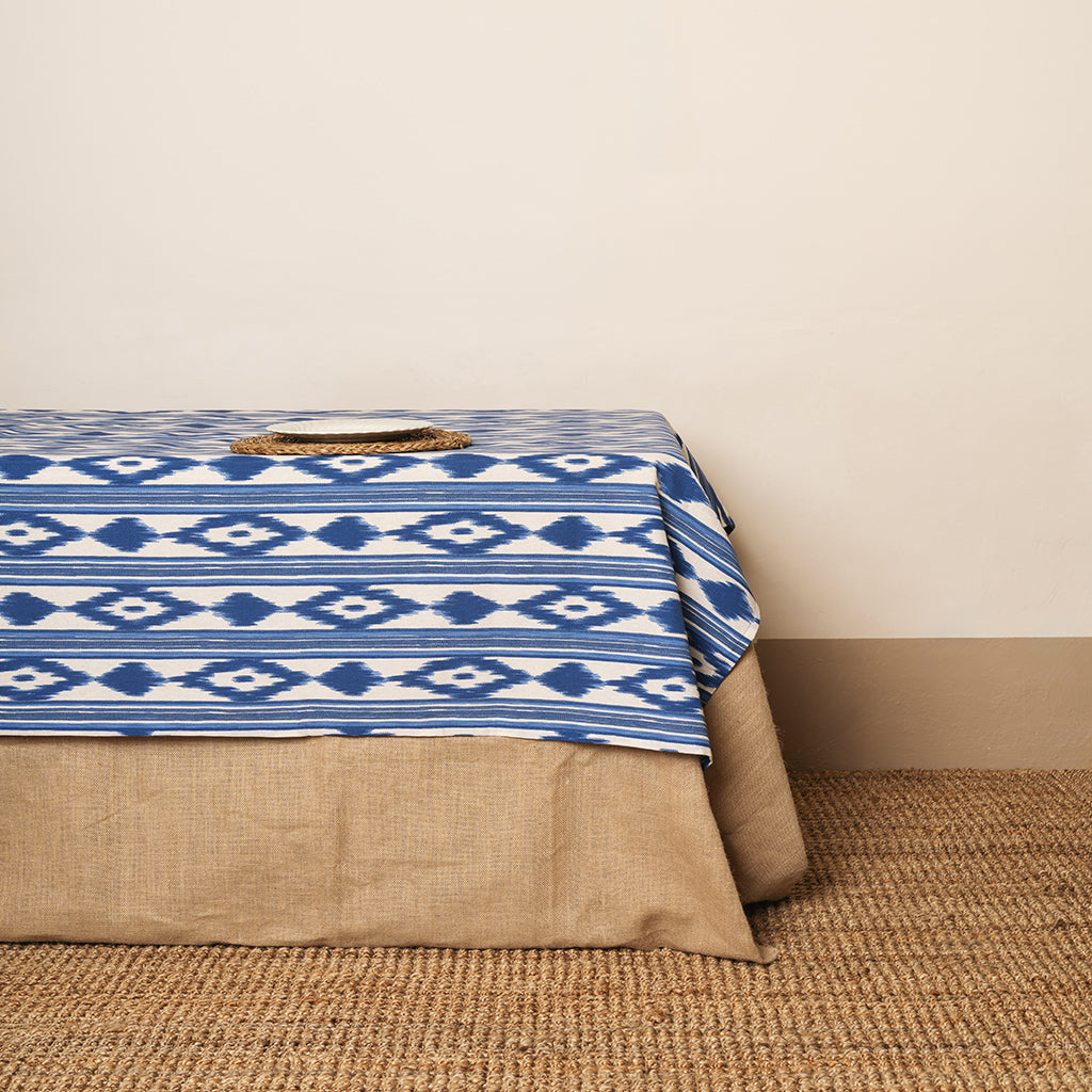 Mantel Lengua Mallorquina azul