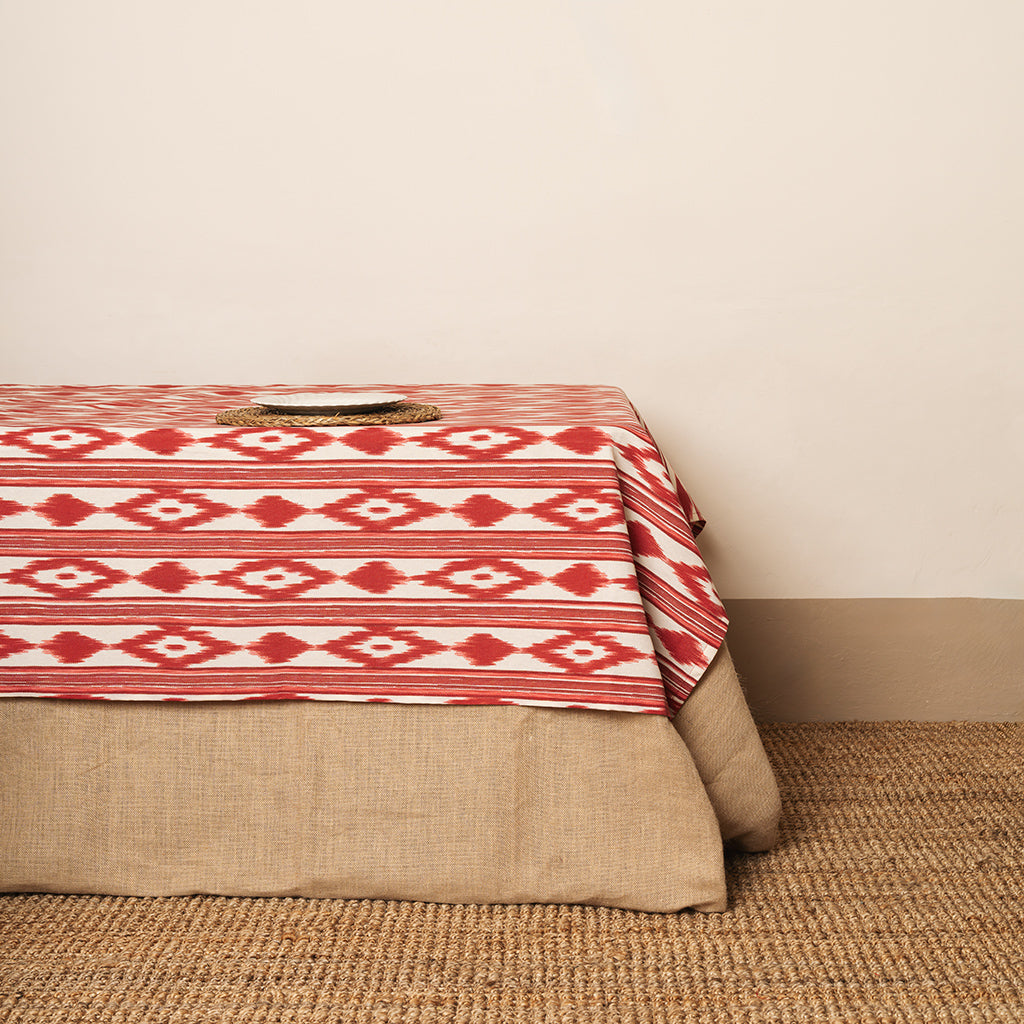 Mantel Lengua Mallorquina rojo