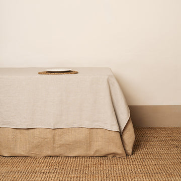 Mantel 100% Lino color Natural