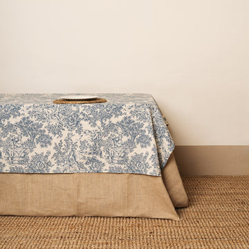 Mantel Toile de Jouy azul