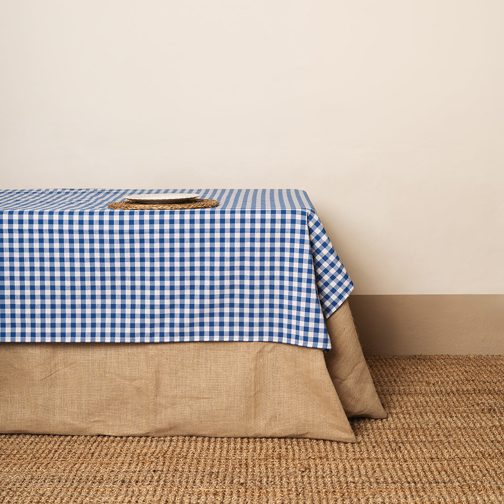 Mantel Vichy azulón