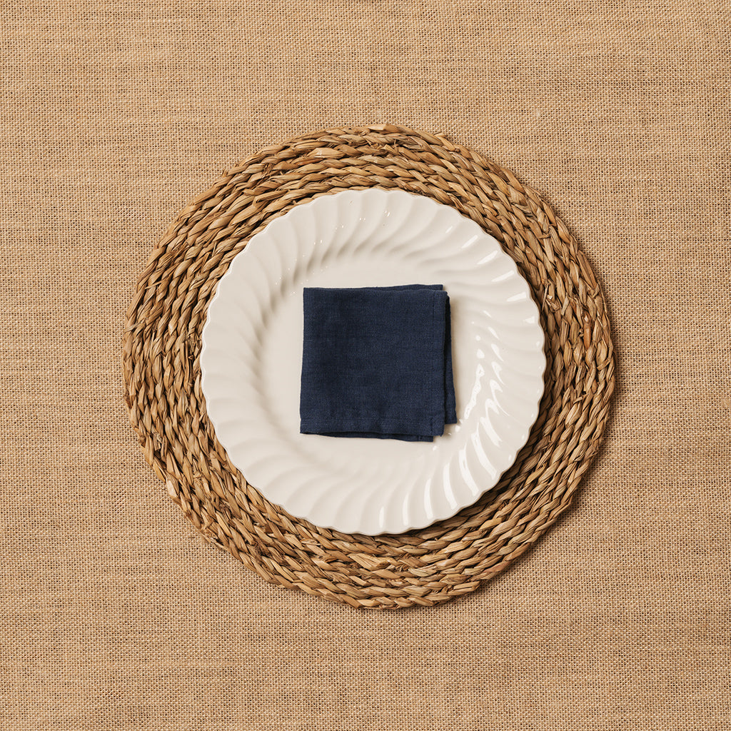 Servilleta de Cocktail Lino Azul Marino