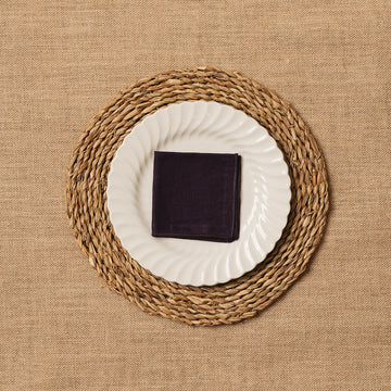 Servilleta de Cocktail Lino mezclado Morado