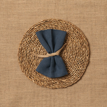 Servilleta Mesa 100% Lino Azul