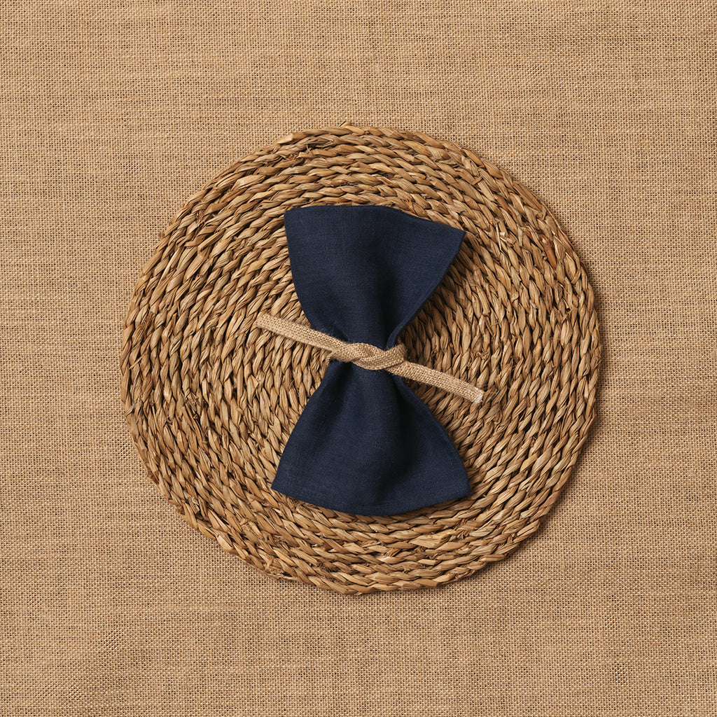 Servilleta Mesa Lino Azul Marino