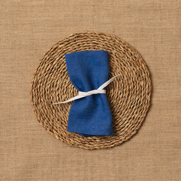 Servilleta Mesa Lino Azulón