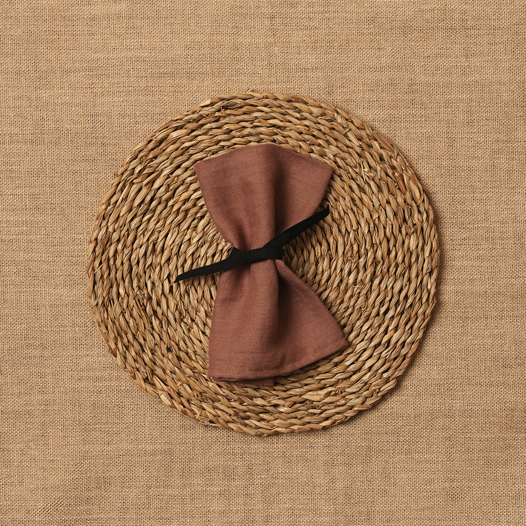 Servilleta Mesa Lino Moca