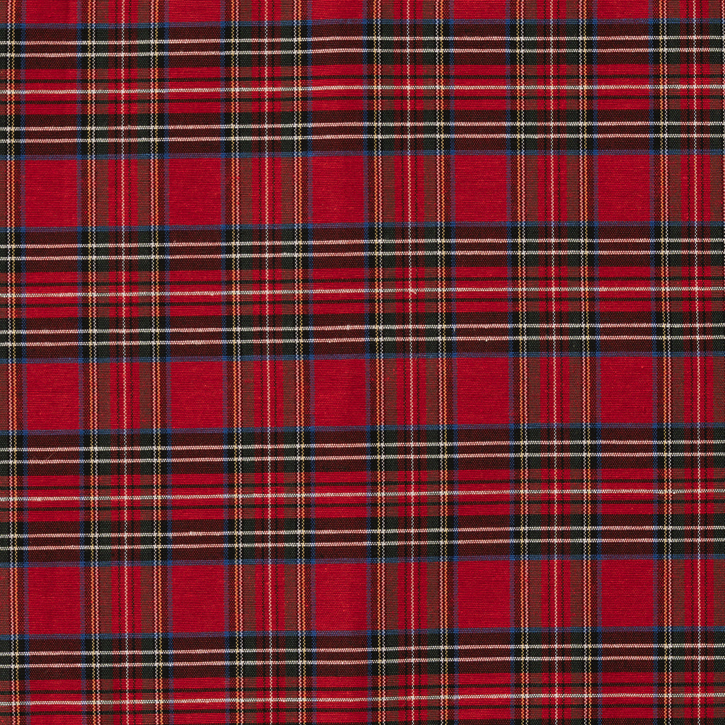 Mantel Tela Escocesa Tartán Rojo