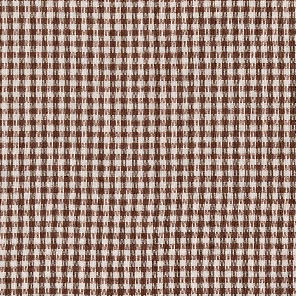 Mantel Vichy pequeño marrón